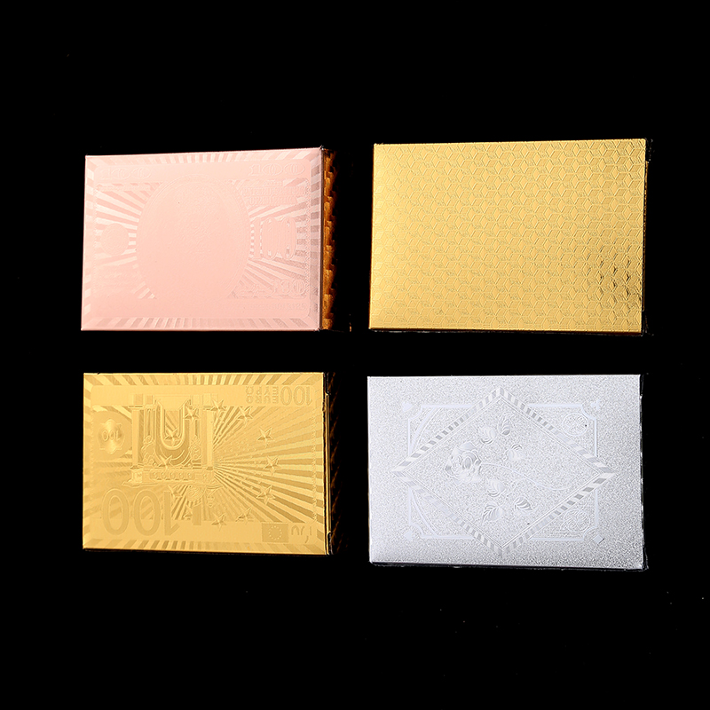 PET playing cards single color series